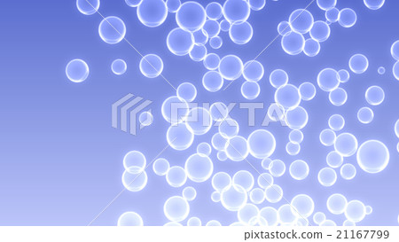 Collection of bubbles _ light blue light _ 08 21167799