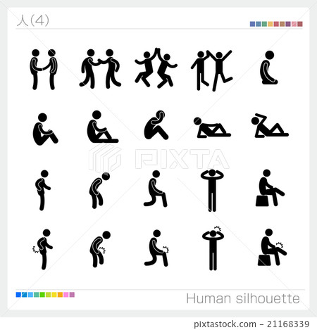 人像形文字標誌標誌圖標 21168339