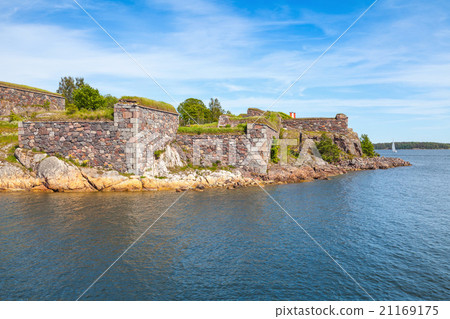 Helsinki, Finland. Exterior of Suomenlinna fort Helsinki, Finland. Exterior of Suomenlinna fort 21169175