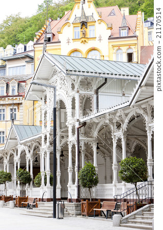 Market Colonnade, Karlovy Vary, Czech Republic Market Colonnade, Karlovy Vary, Czech Republic 21170514