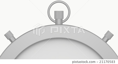 Blank template top stopwatch isolated on white Blank template top stopwatch isolated on white 21170583