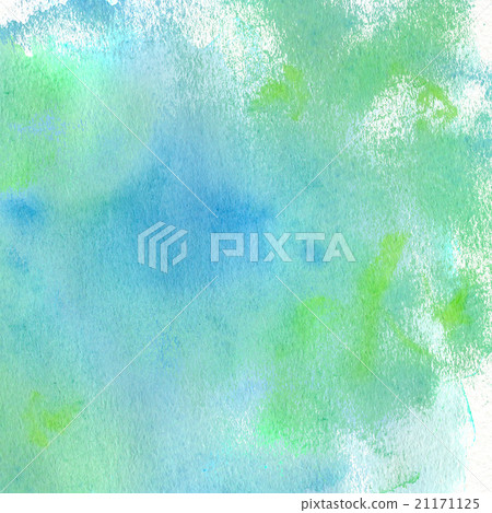 Blue green watercolor background texture image Blue green watercolor background texture image 21171125