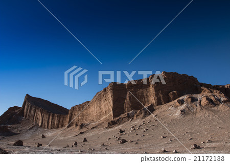 View of the Moon Valley in Chile View of the Moon Valley in Chile 21172188