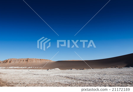 View of the Moon Valley in Chile View of the Moon Valley in Chile 21172189