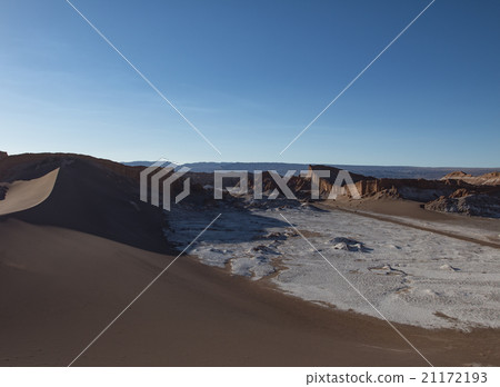 View of the Moon Valley in Chile View of the Moon Valley in Chile 21172193
