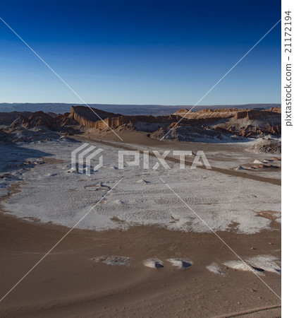 View of the Moon Valley in Chile View of the Moon Valley in Chile 21172194