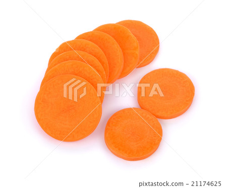 Fresh carrots, sliced 21174625