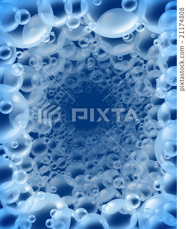 Blue Bubbles Background Blue Bubbles Background 21174808