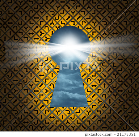 Direction Key hole Direction Key hole 21175351