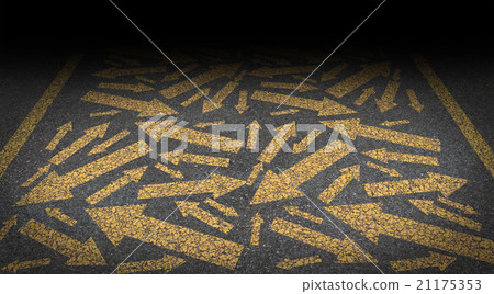 Direction Problems - Stock Illustration [21175353] - PIXTA