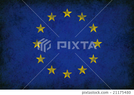 Europe Grunge Flag Europe Grunge Flag 21175480