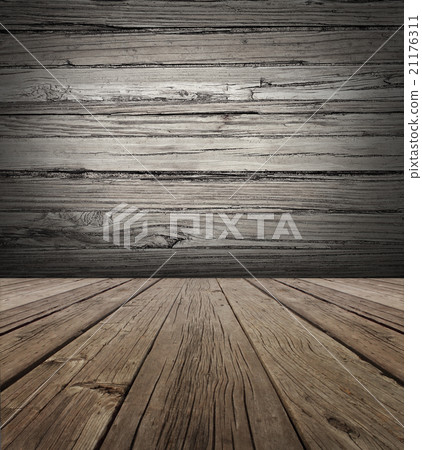 Old Wood Stage Background 21176311