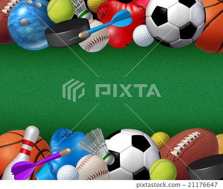 Sport And Activities Border 21176647