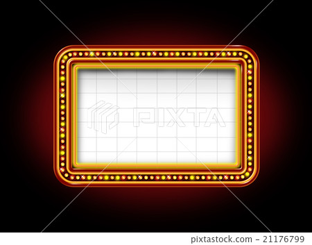 Theater Marquee Sign Theater Marquee Sign 21176799