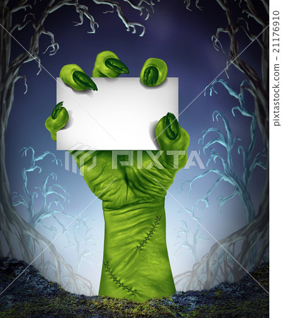 Zombie Rising Sign Zombie Rising Sign 21176910