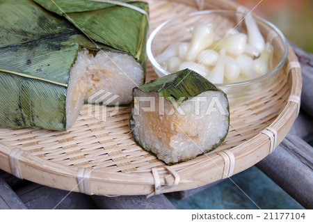 Vietnamese food,Tet, banh chung, traditional food 21177104
