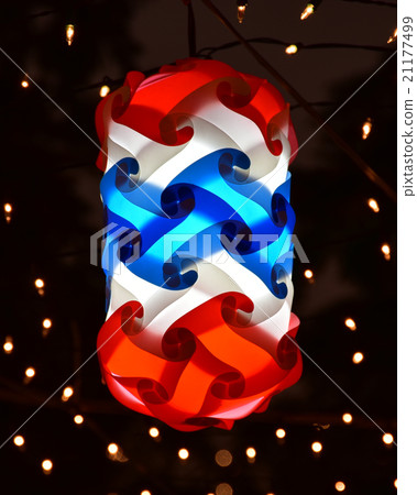 colorful lamp on celebration street 21177499