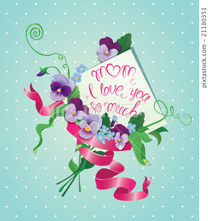 Vintage card, flowers, ribbon and old paper peace Vintage card, flowers, ribbon and old paper peace 21180351