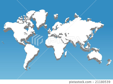 三維世界地圖摘要圖像 21180539