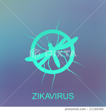 Zika mosquito vector. Virus alert. Aedes Aegypti - Stock Illustration ...