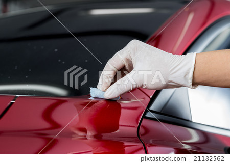 Car detailling series : Glass coating 21182562