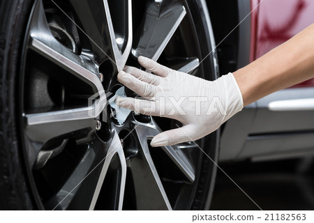 Car detailling series : Glass coating 21182563