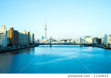 清須橋和東京晴空塔（東京都景觀） 21184634