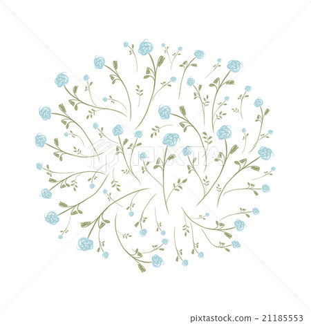 Spring floral frame for your design Spring floral frame for your design 21185553