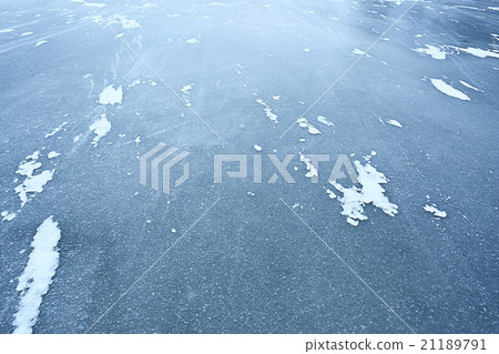 Texture of broken ice frost crack 21189791