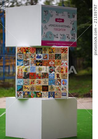Vologda, RUSSIA _ July 4: crafts, homemade Festival Russia on July 4, 2015, in Vologda, Russia Vologda, RUSSIA _ July 4: crafts, homemade Festival Russia on July 4, 2015, in Vologda, Russia 21189797