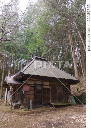 熊野神社的信州神社的神社東面講師（東山田神社）在江戶時代的考試方式受歡迎的地區的神社的神社 21189865
