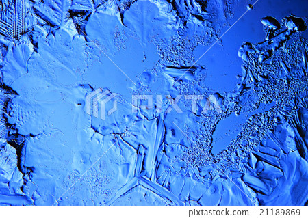 Blue ice texture cold relief 21189869
