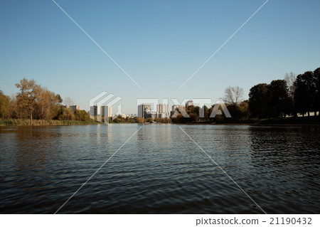 Modern apartment buildings Modern apartment buildings 21190432