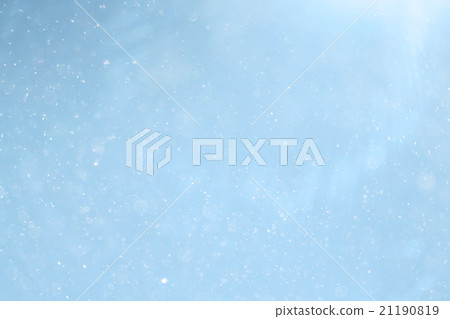 blue light background abstract bokeh light snow 21190819