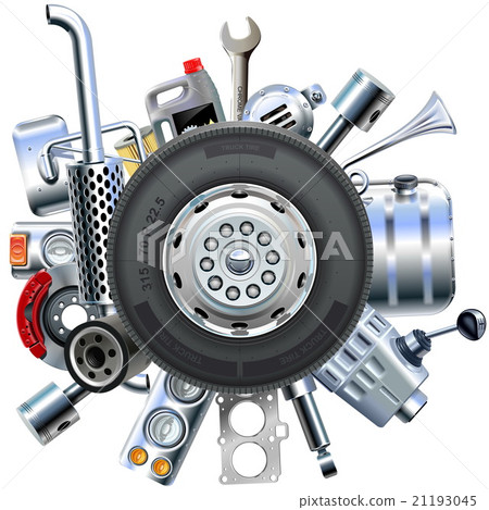 Vector Truck Spares Concept 21193045