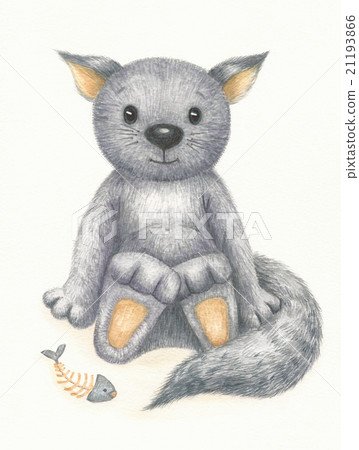 Cute kitten cartoon. 21193866