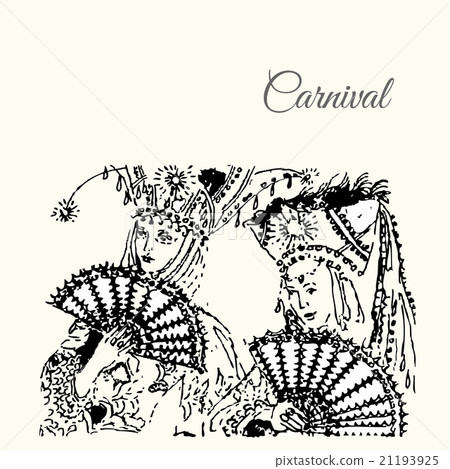 Vector illustration with Carnival  21193925