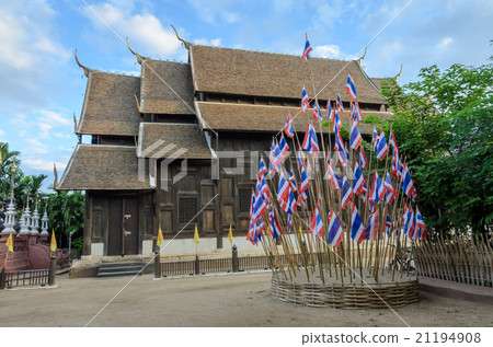 Wat Phan Tao in Chiang Mai, Thailand 21194908