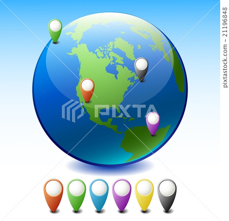 Globe with Pointers 21196848