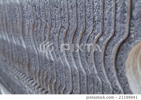 close-up texture of concrete roof tile 21199941