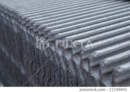 close-up texture of concrete roof tile 21199943