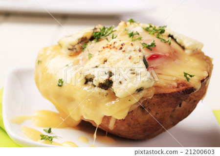 Double cheese twice baked potato 21200603