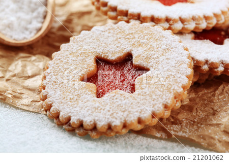 Jam shortbread cookies Jam shortbread cookies 21201062