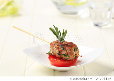 Minced meat kebab 21201146