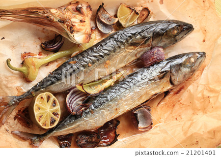 Mackerel en papillote 21201401