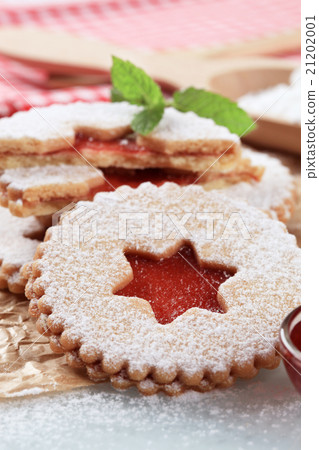 Jam shortbread cookies Jam shortbread cookies 21202001
