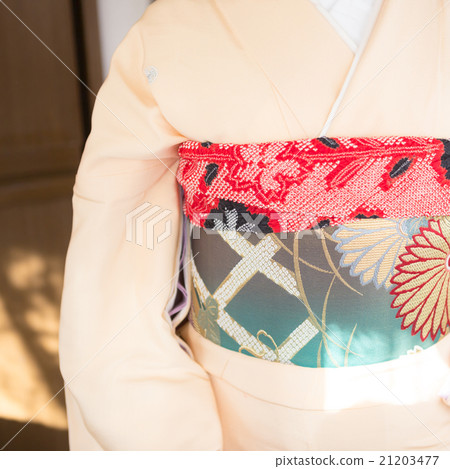 kimono, obi sash, fitting 21203477
