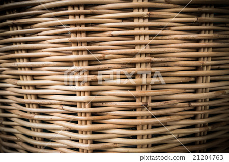 Rattan basketry pattern  background 1 21204763