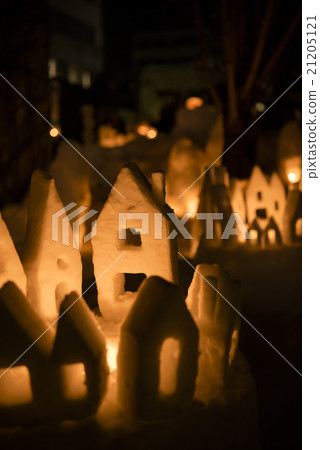 Otaru snow light path's image cut (Miya Line venue) 21205121