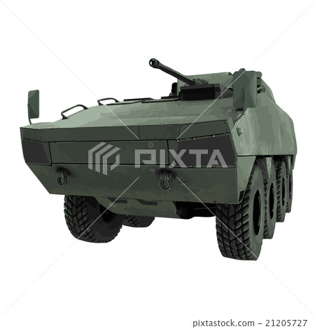 Vector military tank illustration 21205727